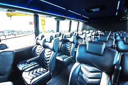 Executive Limo Bus rental services for San Francisco & The Bay Area
