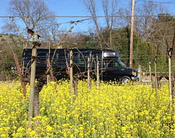 party bus wine tour napa